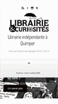 Mobile Screenshot of librairie-et-curiosites.com